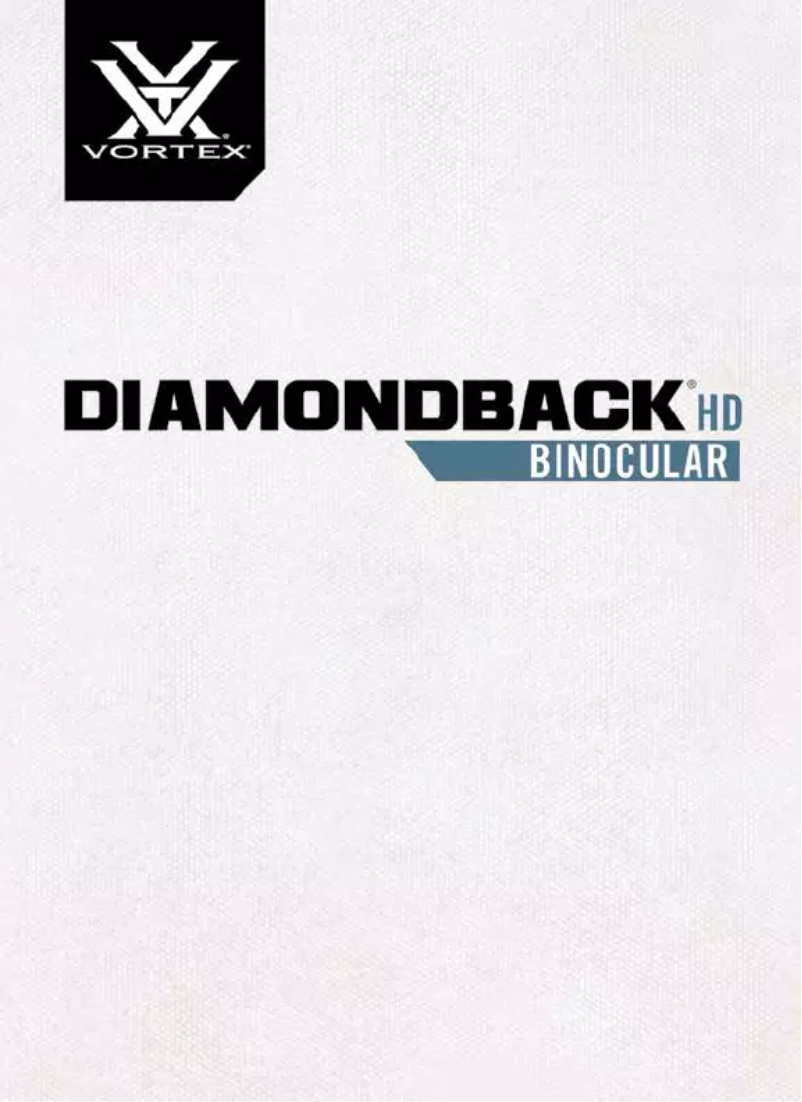 Image de la première page du manuel de l'appareil Diamondback HD 10x32