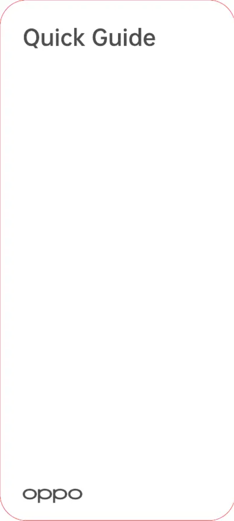 Page 1 de la notice Manuel utilisateur Oppo Pad Air