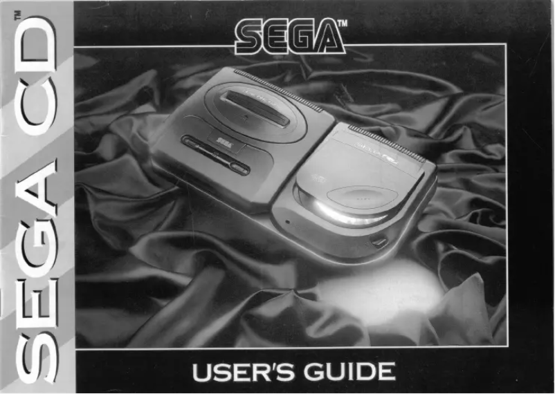 Page n°1 - Manuel utilisateur Sega CD