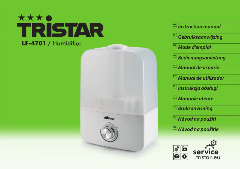 Image de la première page du manuel de l'appareil LF-4701