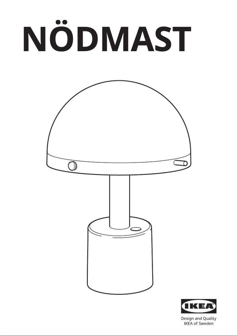 Image de la première page du manuel de l'appareil NÖDMAST 205.759.16