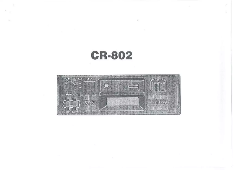 Image de la première page du manuel de l'appareil CR-802