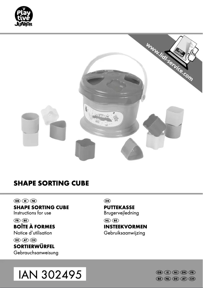 Imagen de la primera página del manual del dispositivo IAN 302495