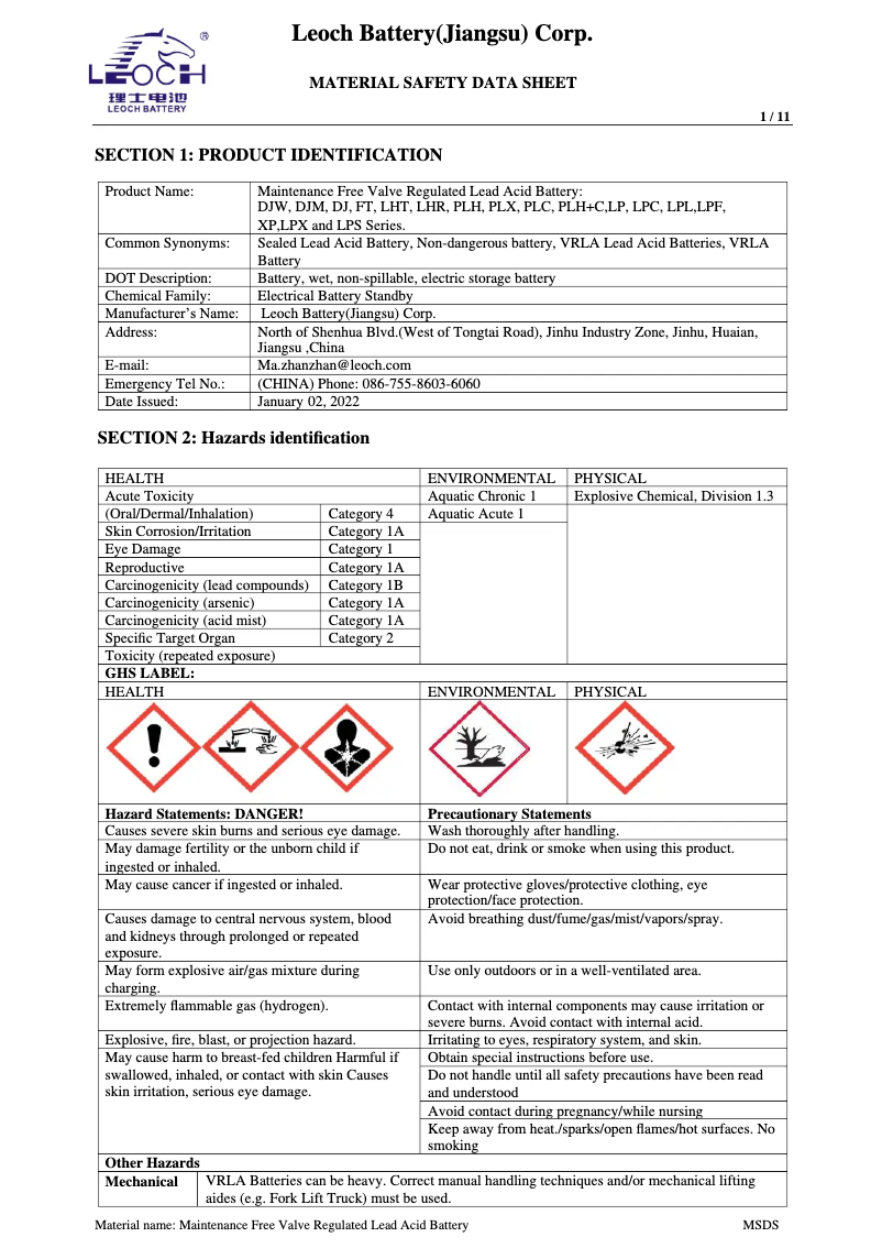 Page n°1 - Instructions de sécurité Kern CXB 15K1