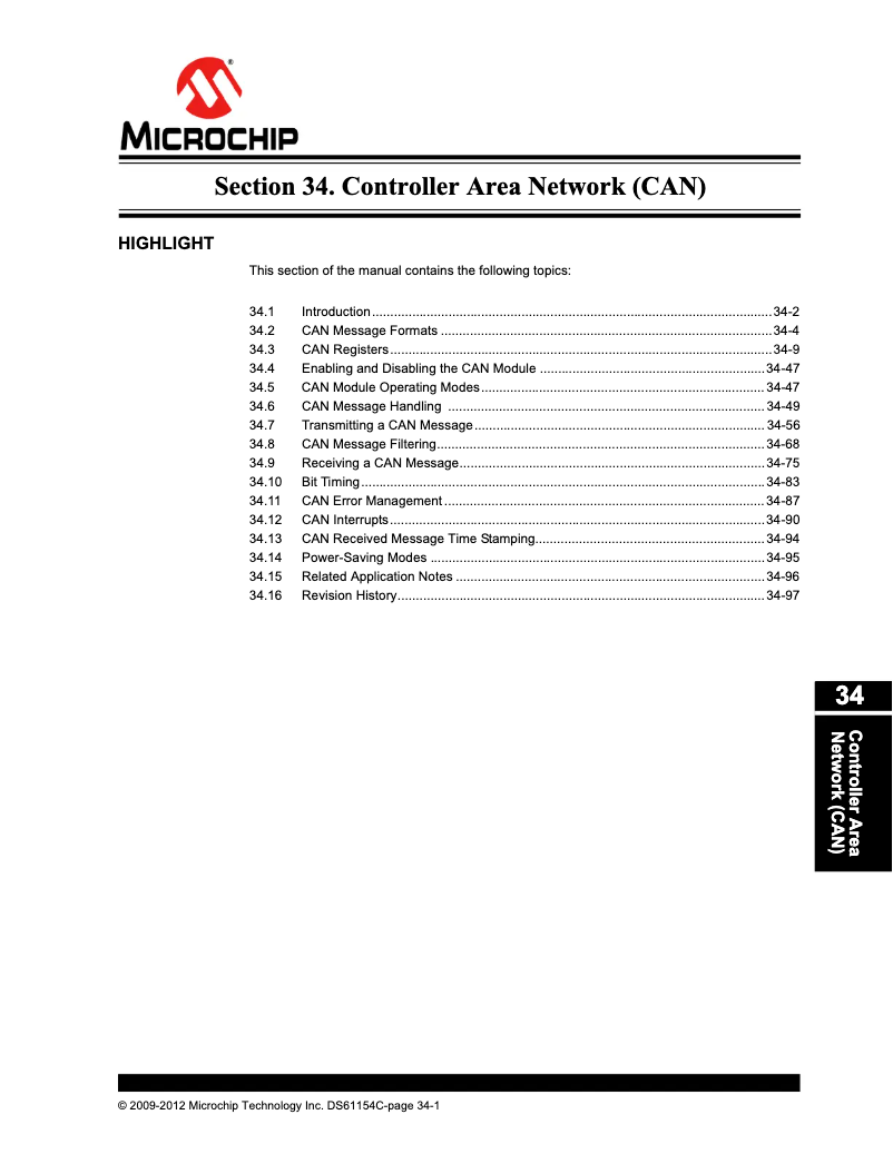 Page 1 de la notice Manuel utilisateur Microchip PIC32MX564F128H