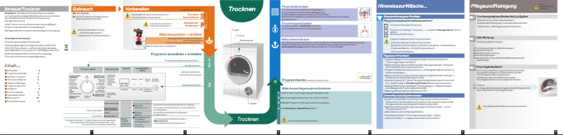 Page n°1 - Manuel utilisateur Siemens WT36V302