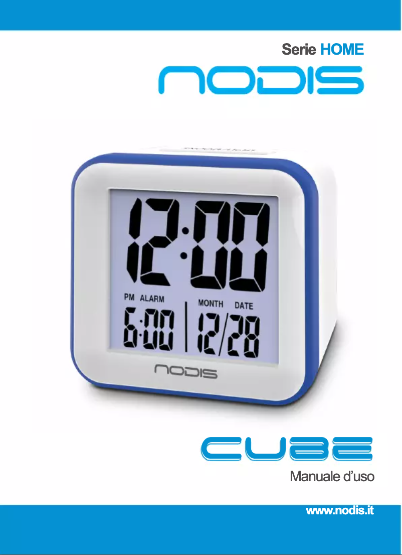 Page n°1 - Manuel utilisateur Nodis Cubo NT-CL06G
