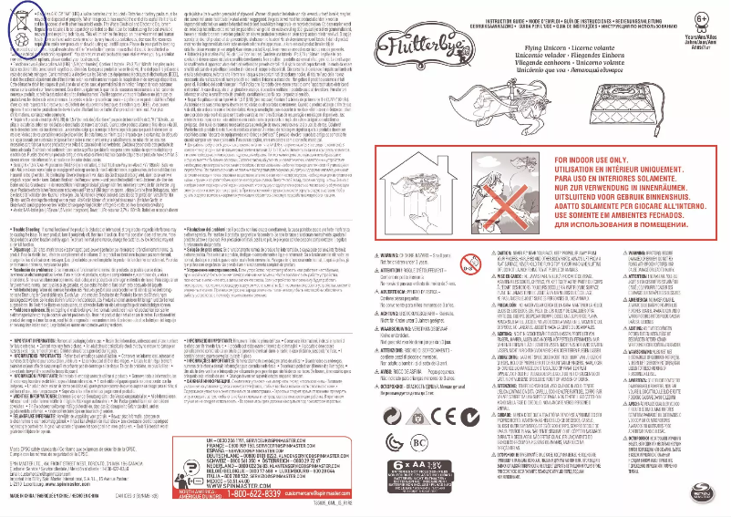 Page n°1 - Manuel utilisateur Spin Master Flying Unicorn