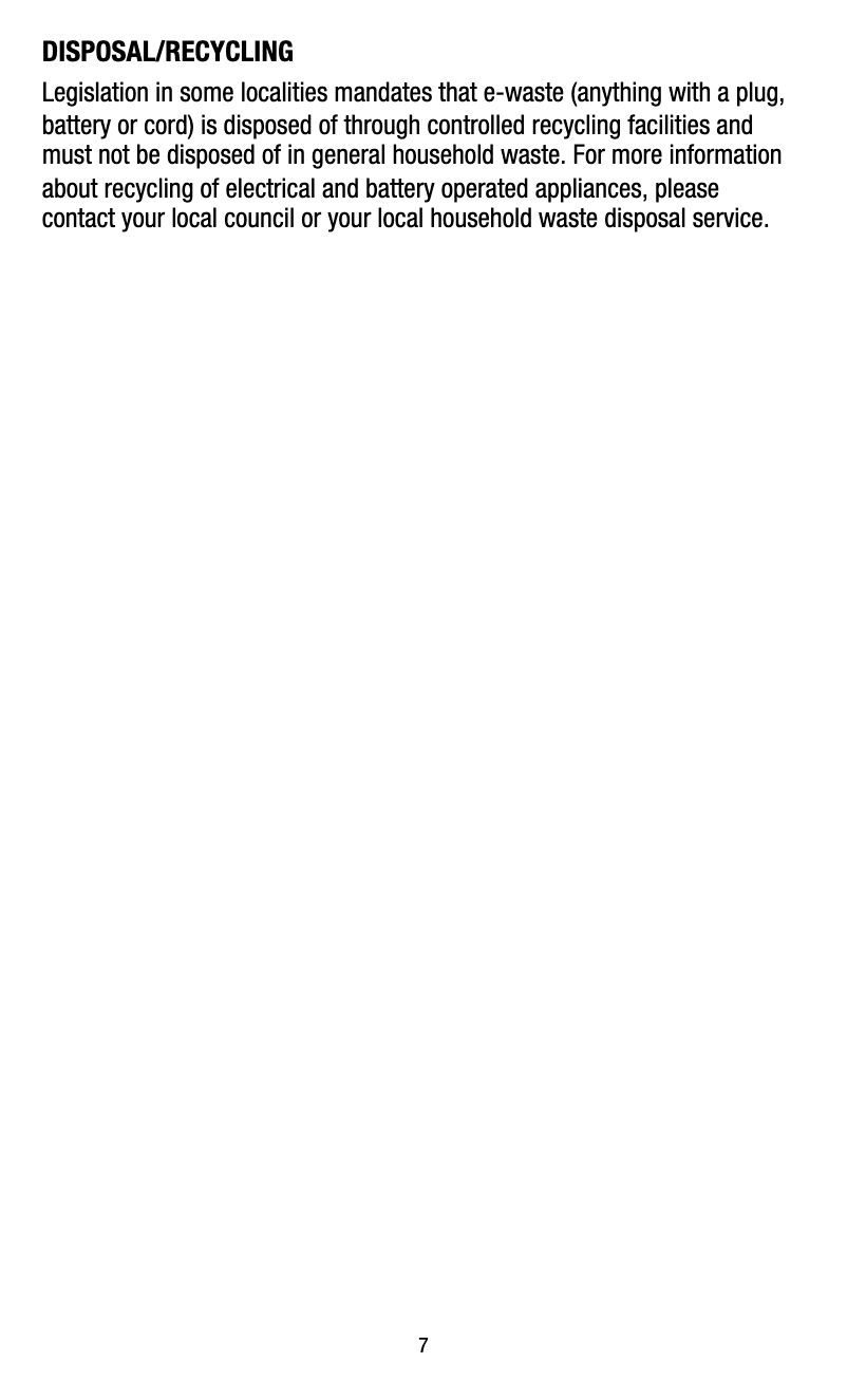 Page n°1 - Manuel utilisateur Remington Copper Brilliance AC5700AU