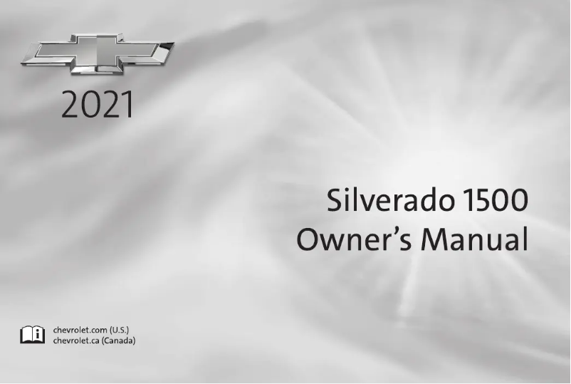 Page n°1 - Manuel utilisateur Chevrolet Silverado LD (2021)