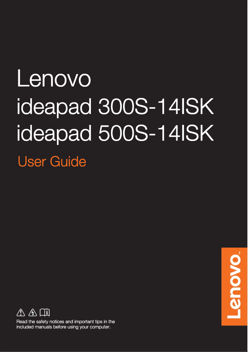 Page n°1 - Manuel utilisateur Lenovo IdeaPad 300S