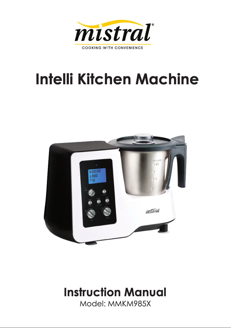 Página 1 del manual Manual de usuario Mistral Intelli INTKM985