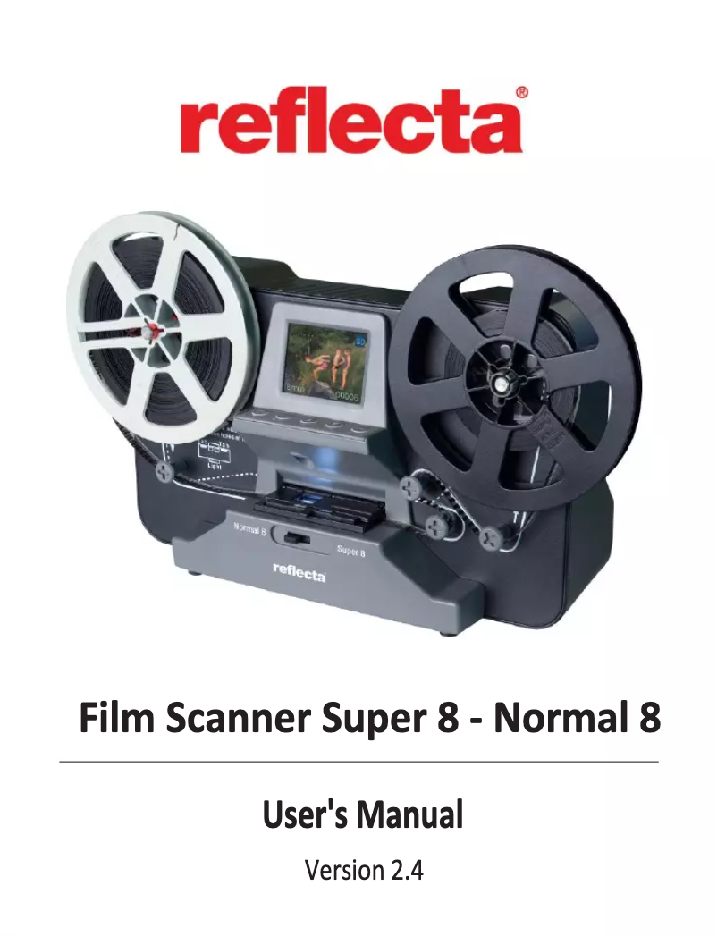 Image de la première page du manuel de l'appareil Super 8