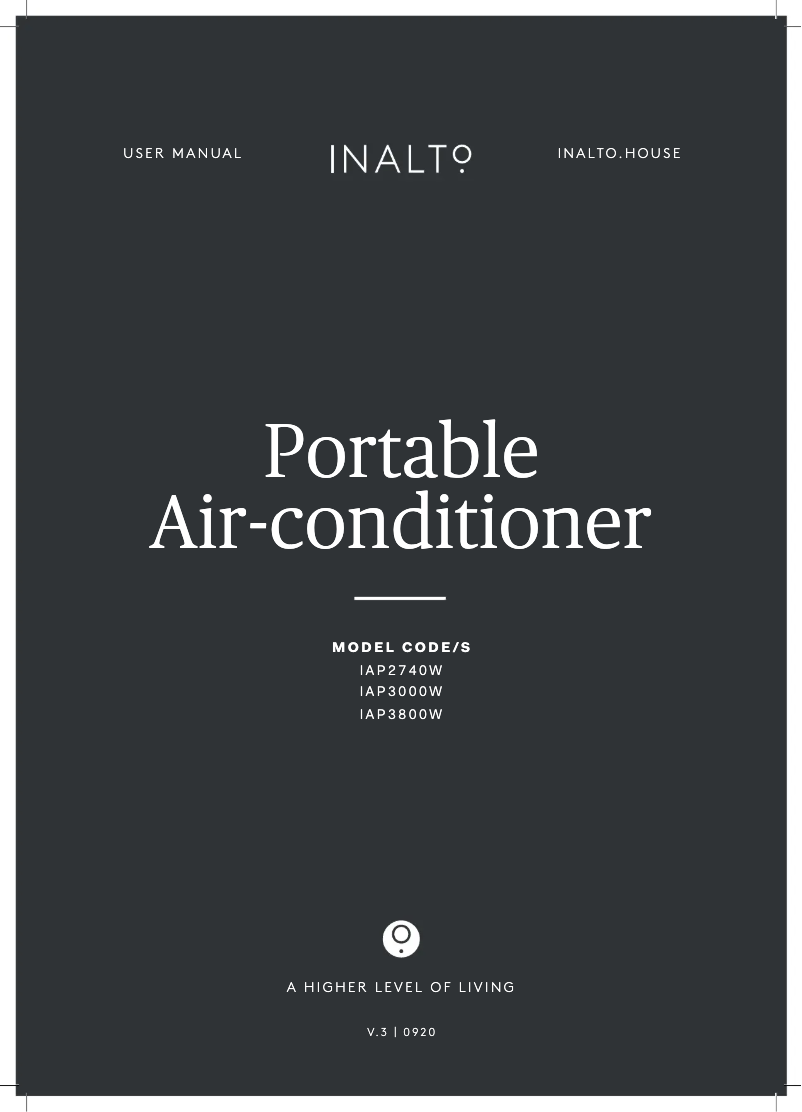Page n°1 - Manuel utilisateur InAlto IAP2740W