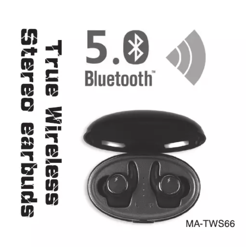 Image de la première page du manuel de l'appareil MA-TWS66