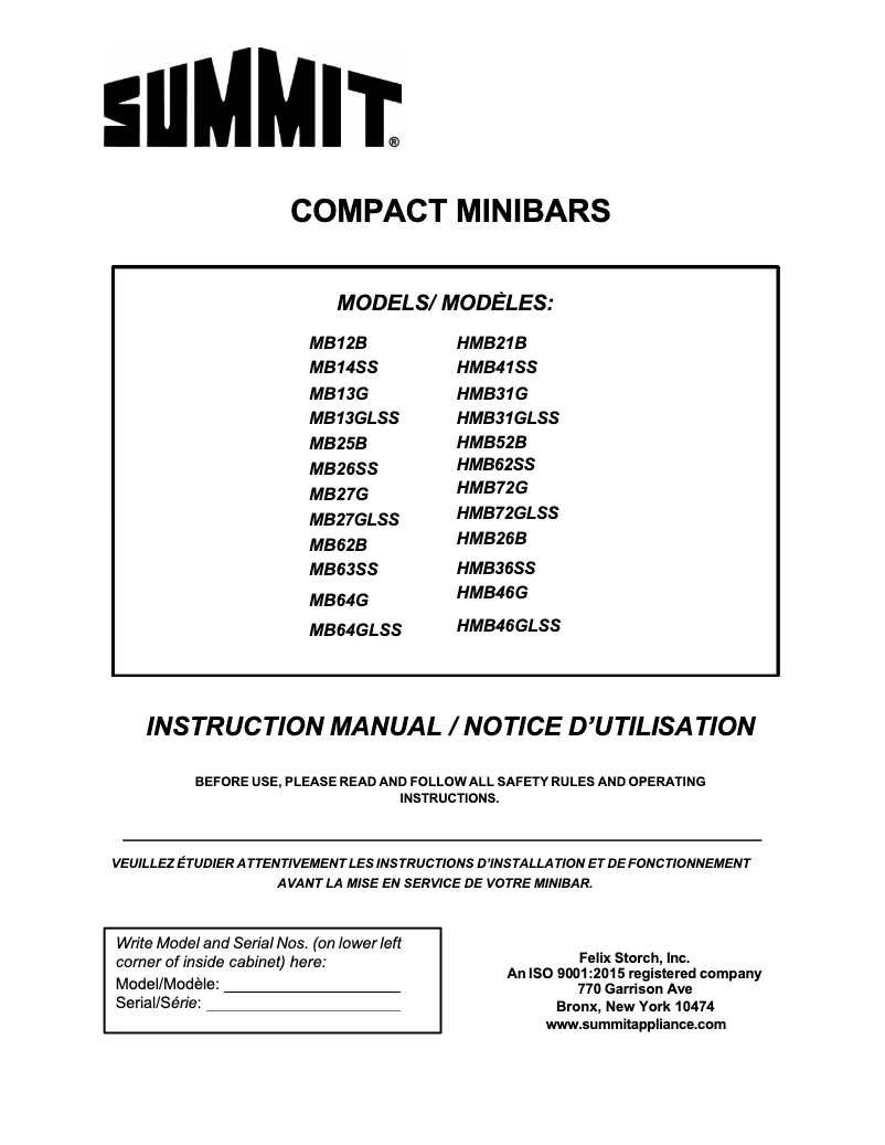 Imagen de la primera página del manual del dispositivo MB12B