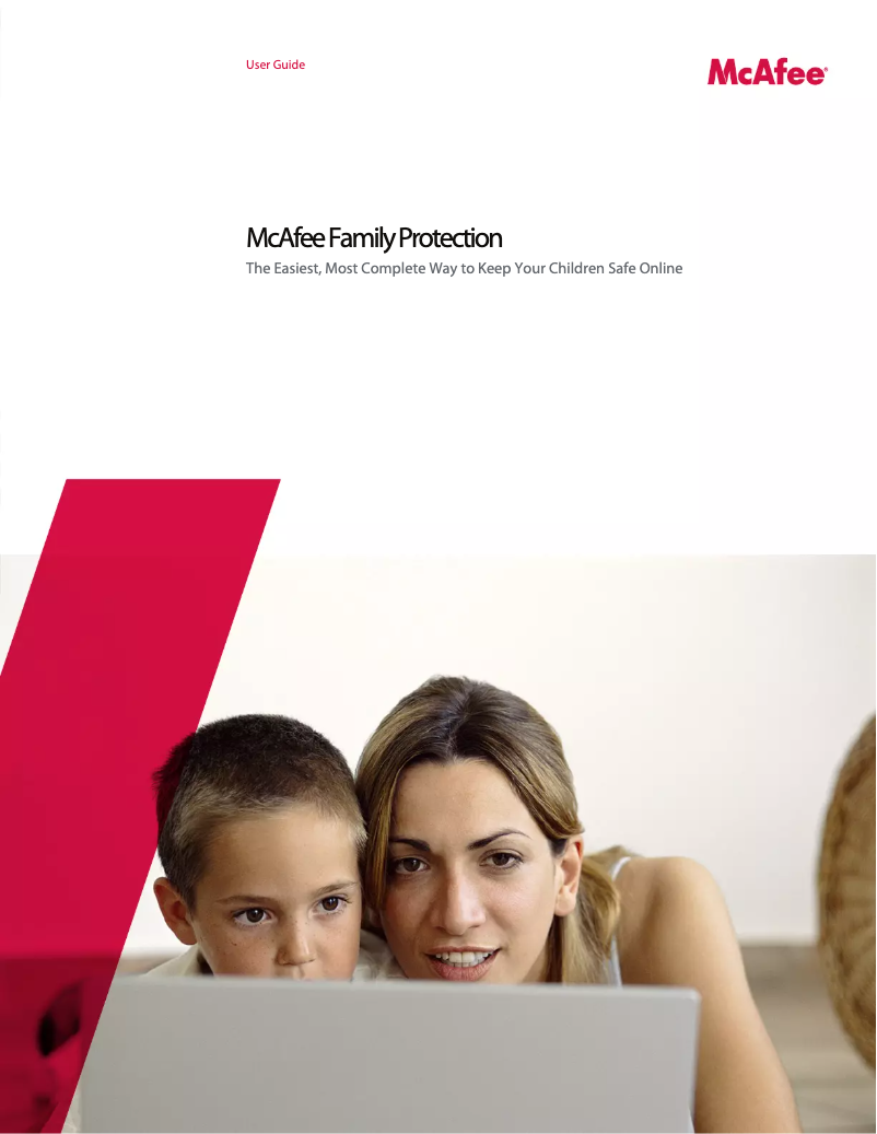 Page n°1 - Manuel utilisateur McAfee Family Protection