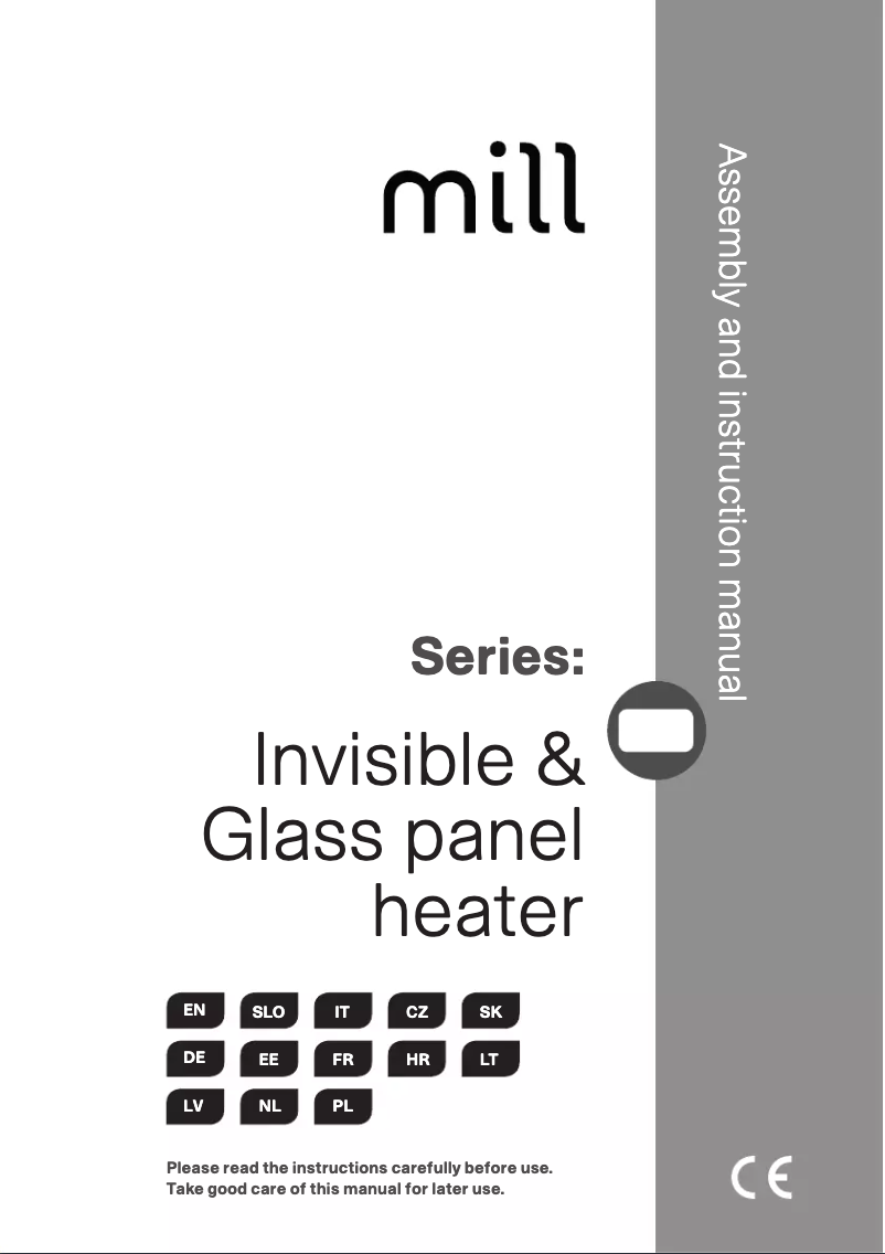 Page 1 de la notice Manuel utilisateur Mill MB250