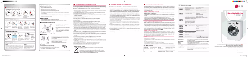 Página 1 del manual Manual de usuario LG F1403YD25