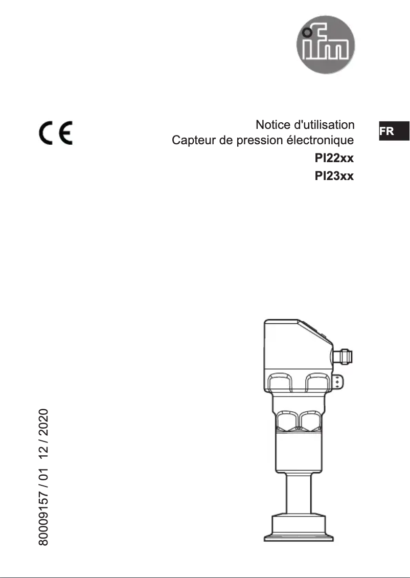 Page n°1 - Manuel utilisateur IFM PI2304