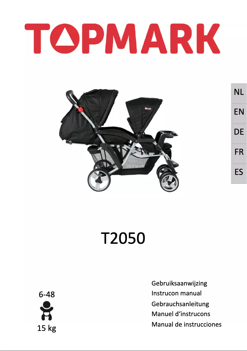 Image de la première page du manuel de l'appareil T2050