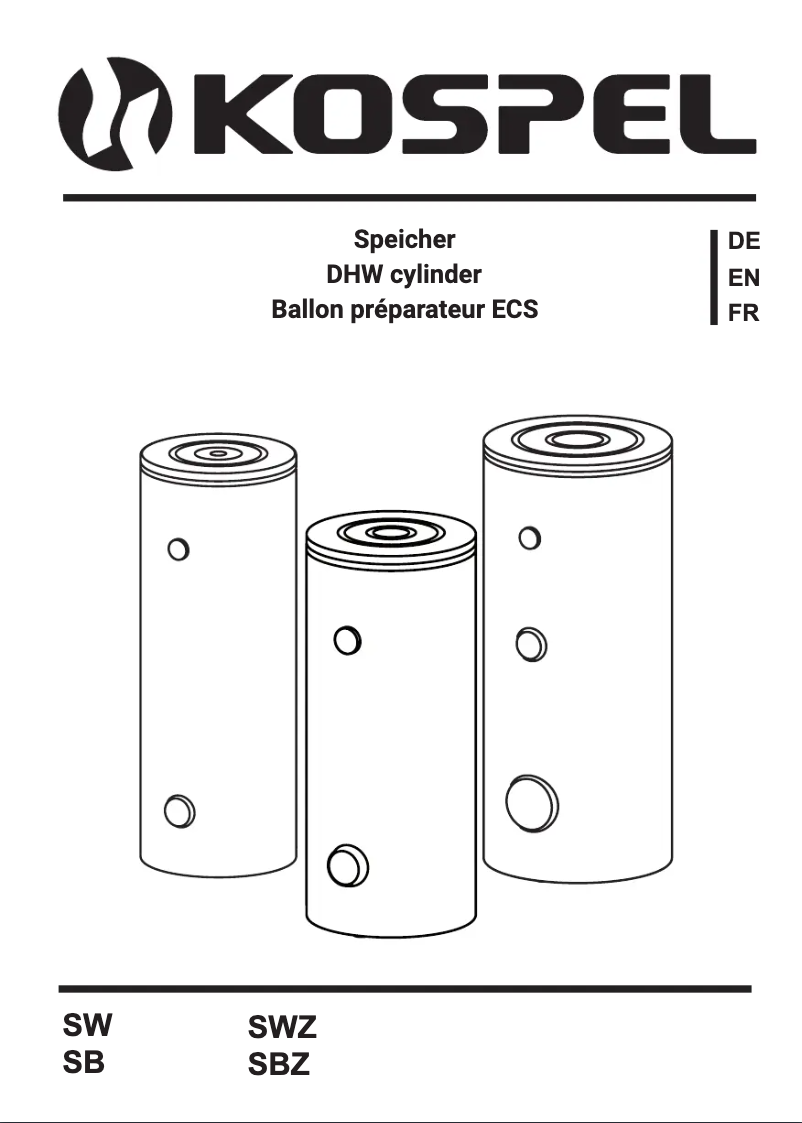 Image de la première page du manuel de l'appareil SW-400