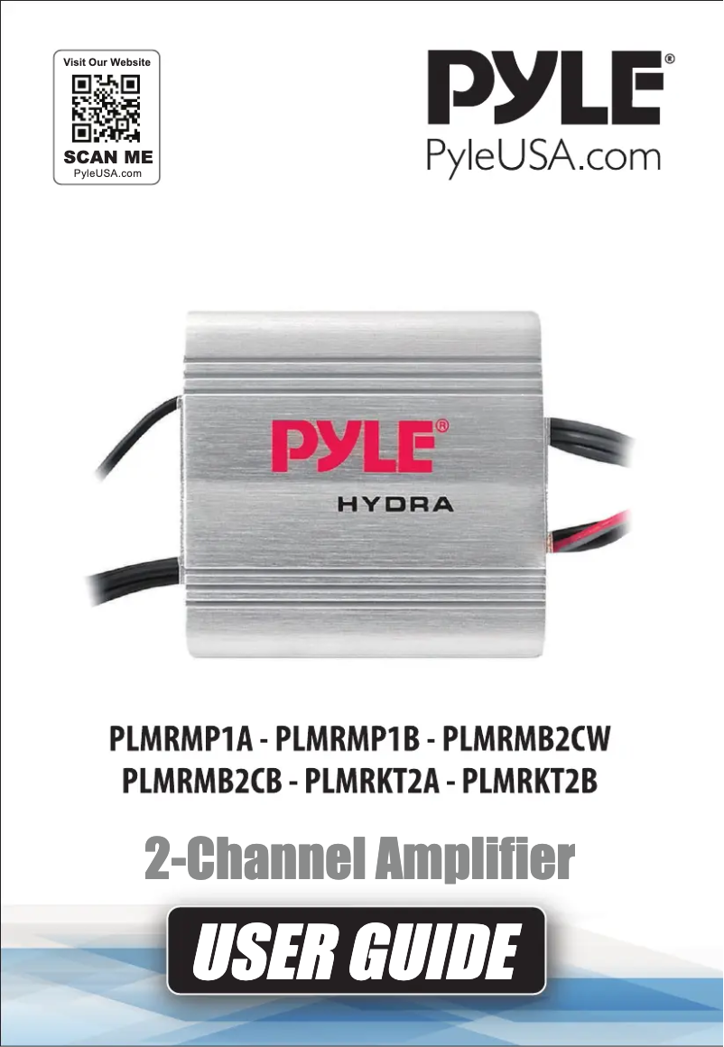 Image de la première page du manuel de l'appareil PLMRMP1A