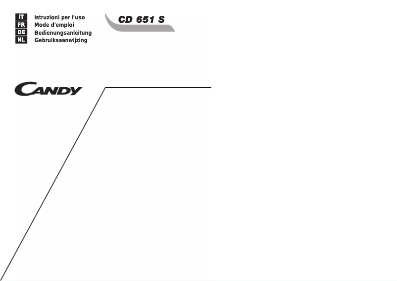 Image de la première page du manuel de l'appareil LS CD 651S
