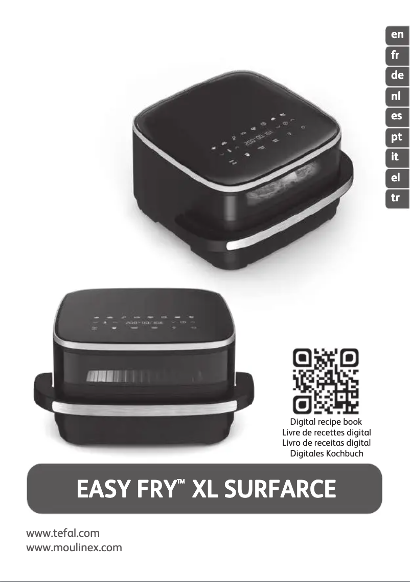 Page 1 de la notice Manuel utilisateur Tefal Easy Fry Grill & Steam FW2018