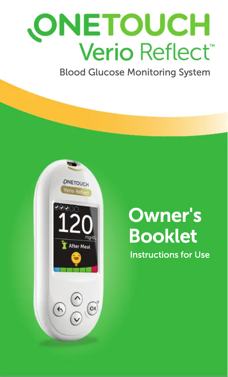 Page 1 de la notice Manuel utilisateur OneTouch Verio Reflect