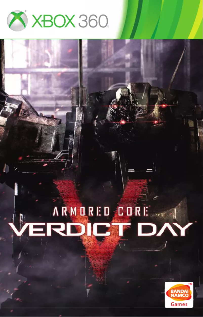 Page n°1 - Manuel utilisateur Namco Bandai Games Armored core: Verdict day (Xbox 360)
