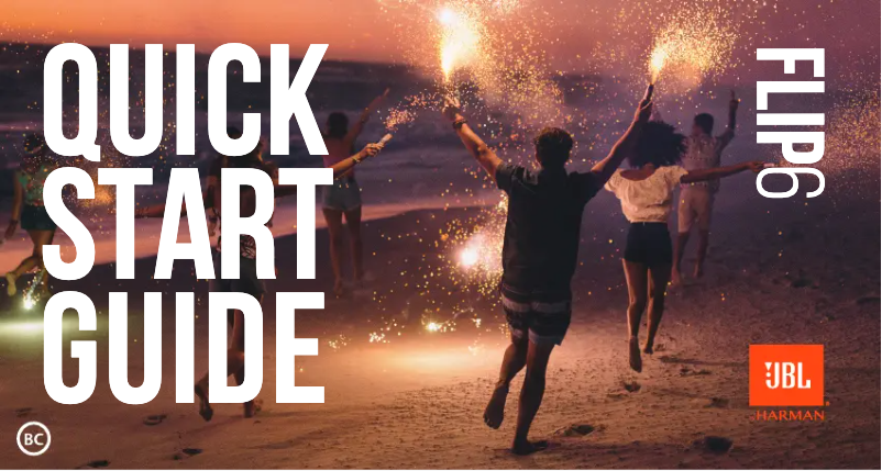 Page n°1 - Guide de démarrage rapide JBL Flip 6