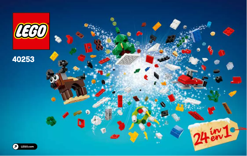 Page n°1 - Manuel utilisateur Lego Christmas 40253