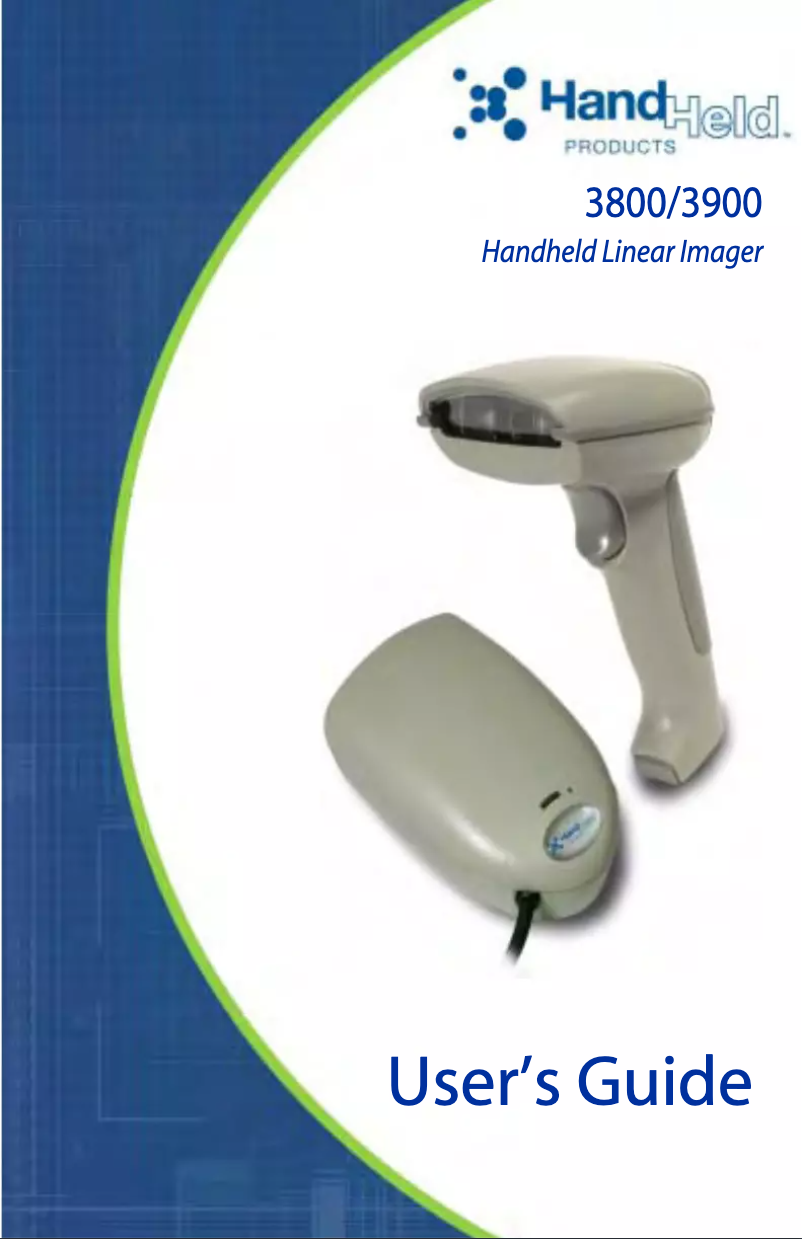 Página 1 del manual Manual de usuario Honeywell 3800PDF