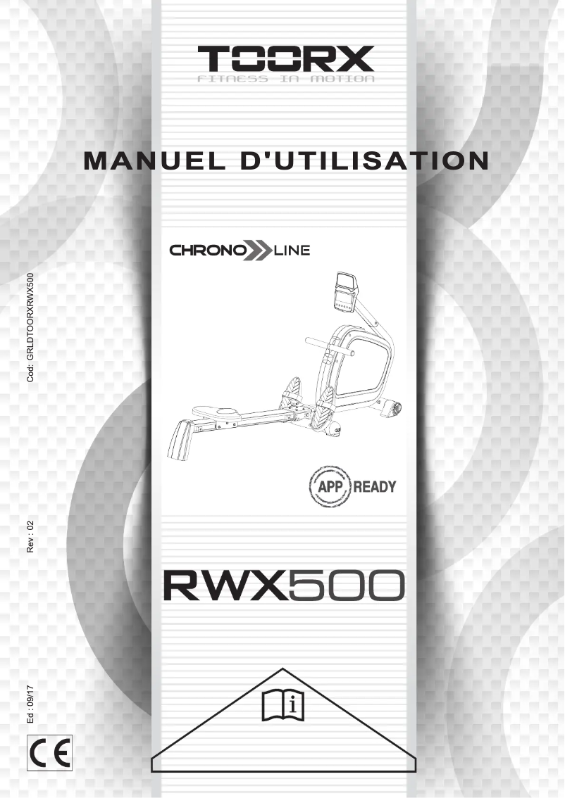 Página 1 del manual Manual de usuario Toorx RWX-500