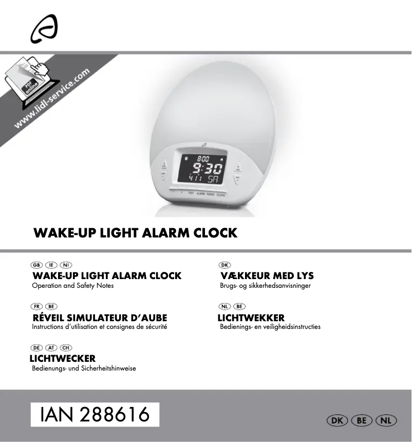 Page 1 de la notice Manuel utilisateur Auriol IAN 288616