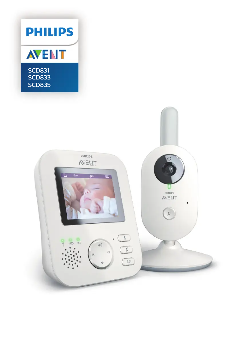 Page n°1 - Manuel utilisateur Philips AVENT SCD831