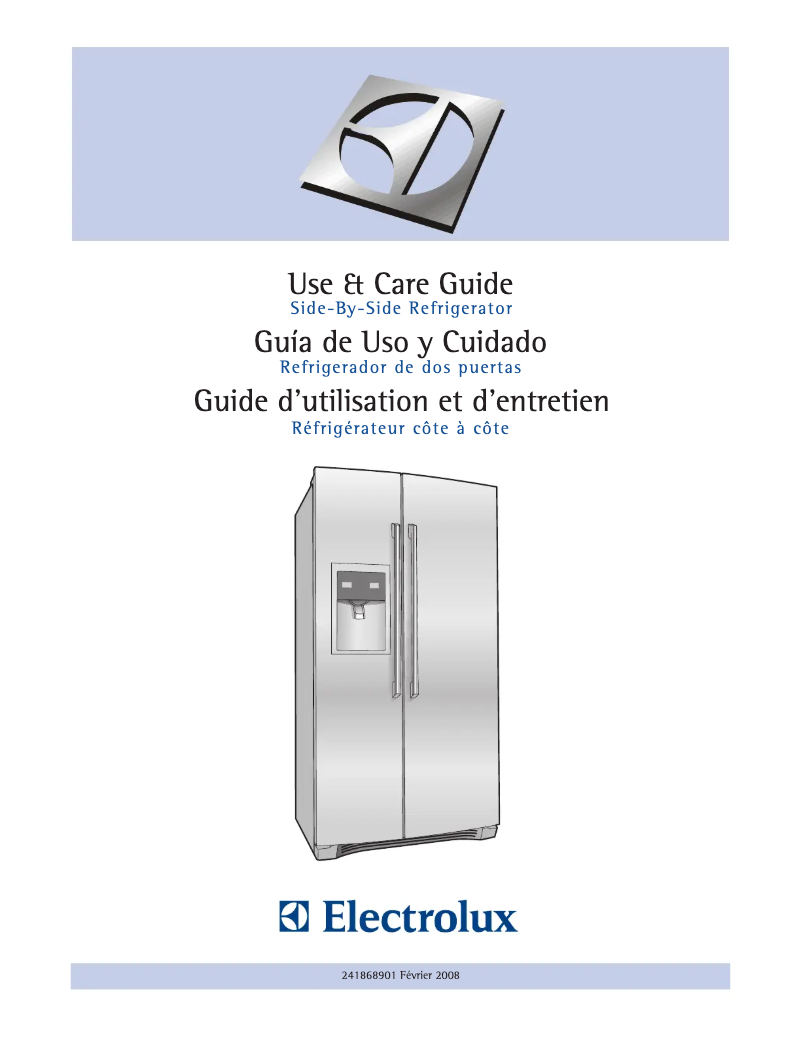 Page n°1 - Manuel utilisateur Electrolux EI23SS55HW