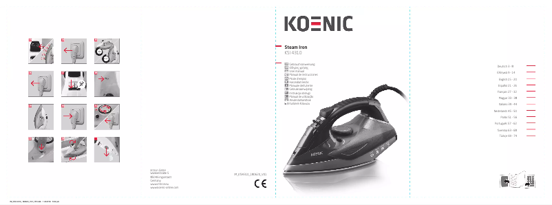 Page n°1 - Manuel utilisateur Koenic KSI 4310