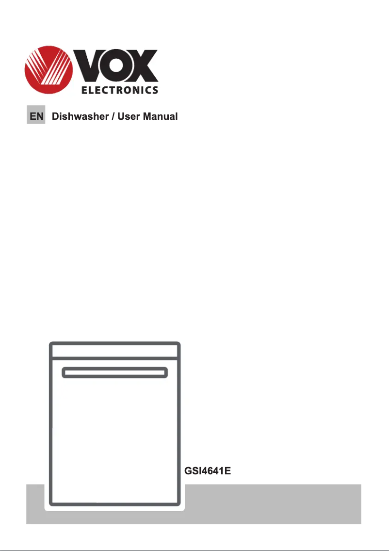Page 1 de la notice Manuel utilisateur VOX GSI4641E