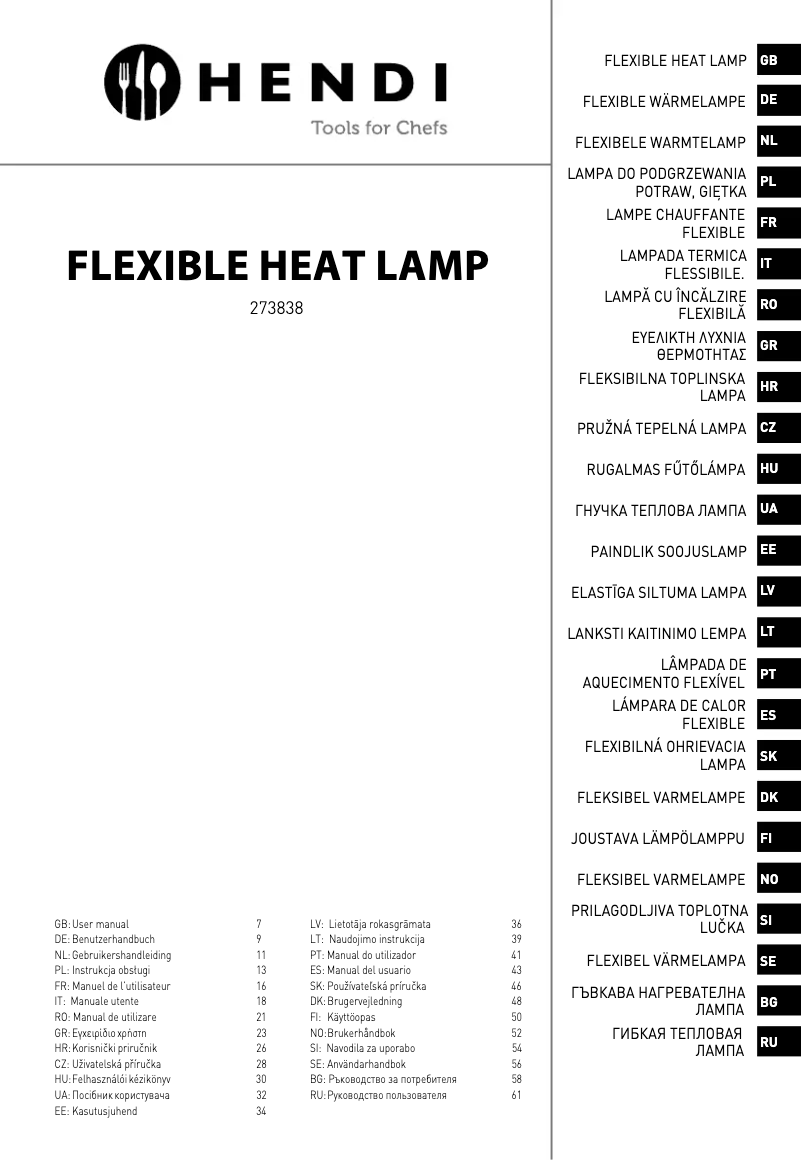 Image de la première page du manuel de l'appareil 273838