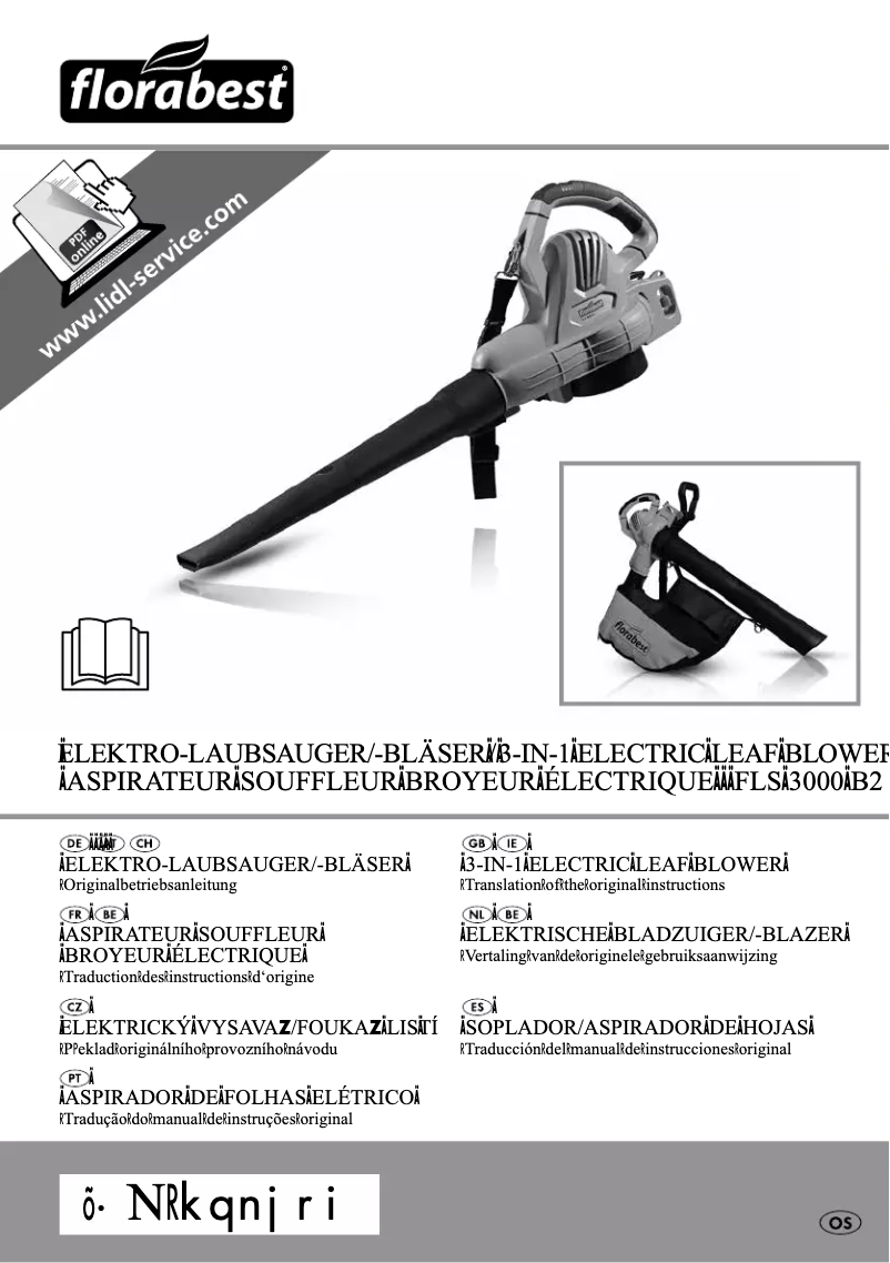 Page n°1 - Manuel utilisateur Florabest FLS 3000 B2