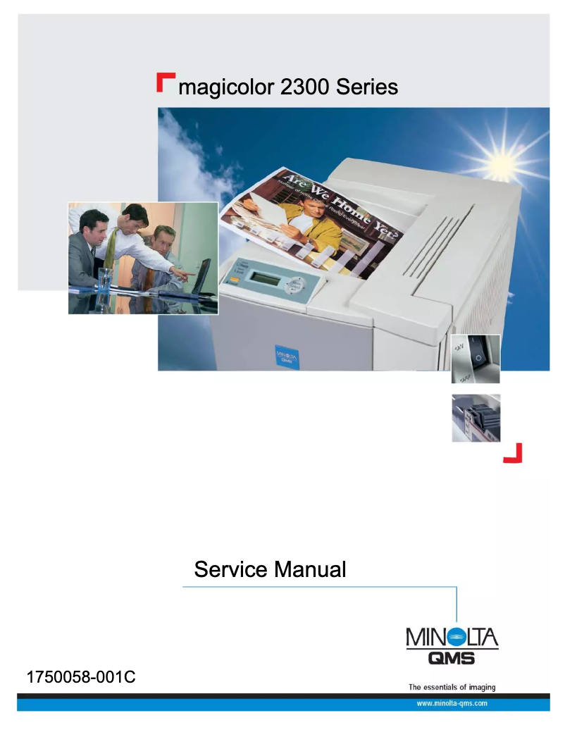 Page n°1 - Manuel utilisateur Konica Minolta MagiColor 2300