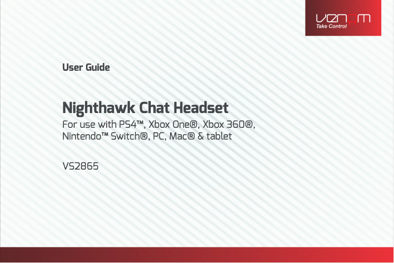 Image de la première page du manuel de l'appareil Nighthawk Chat