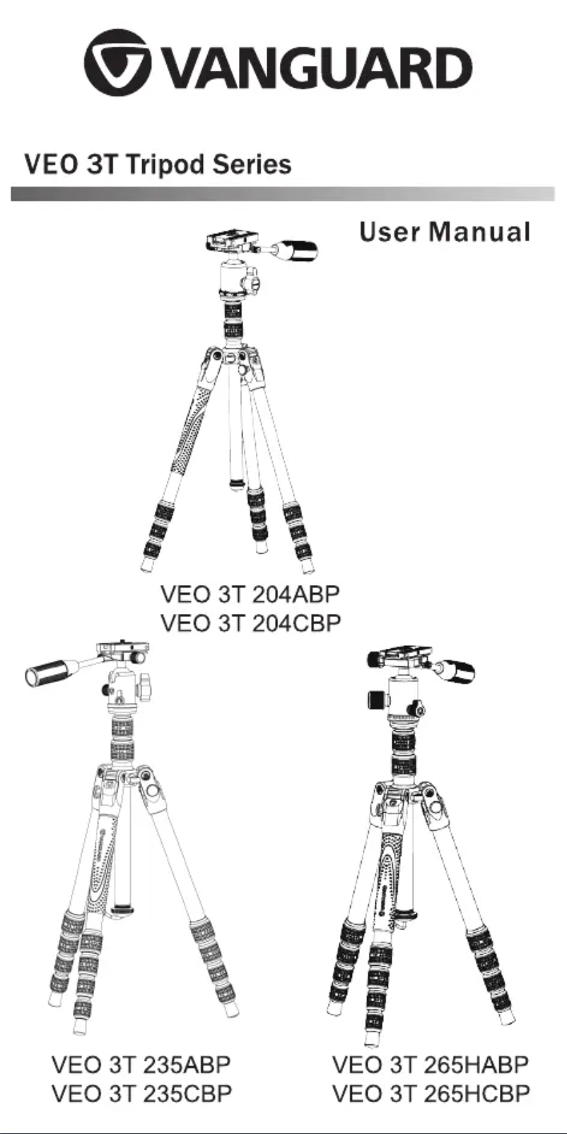 Image de la première page du manuel de l'appareil VEO 3T 235AP