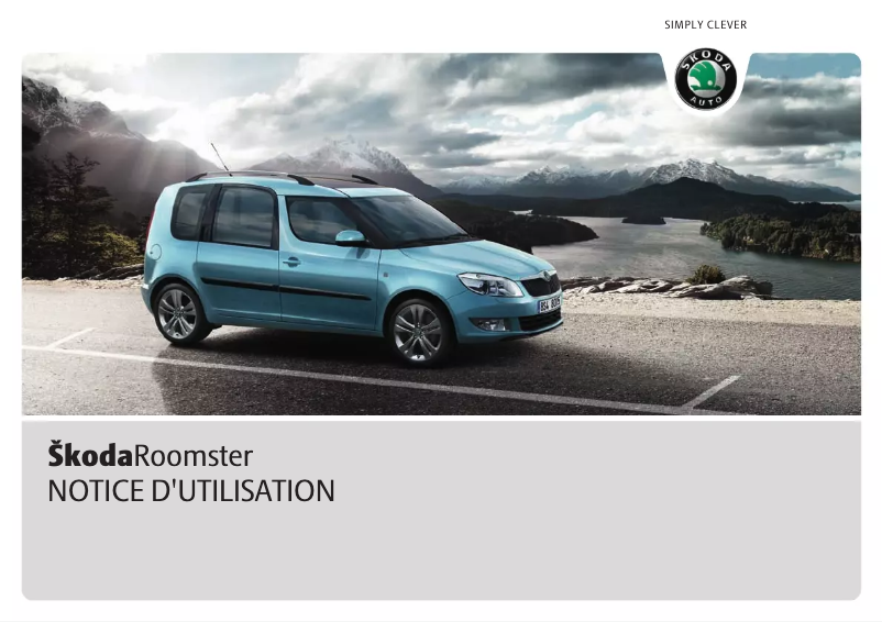 Page 1 of the manual User Manual Skoda Roomster (2010)