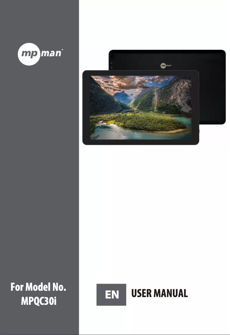 Page n°1 - Manuel utilisateur Mpman MPQC30i