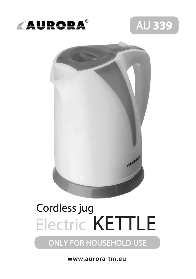 Page n°1 - Manuel utilisateur Aurora AU 339