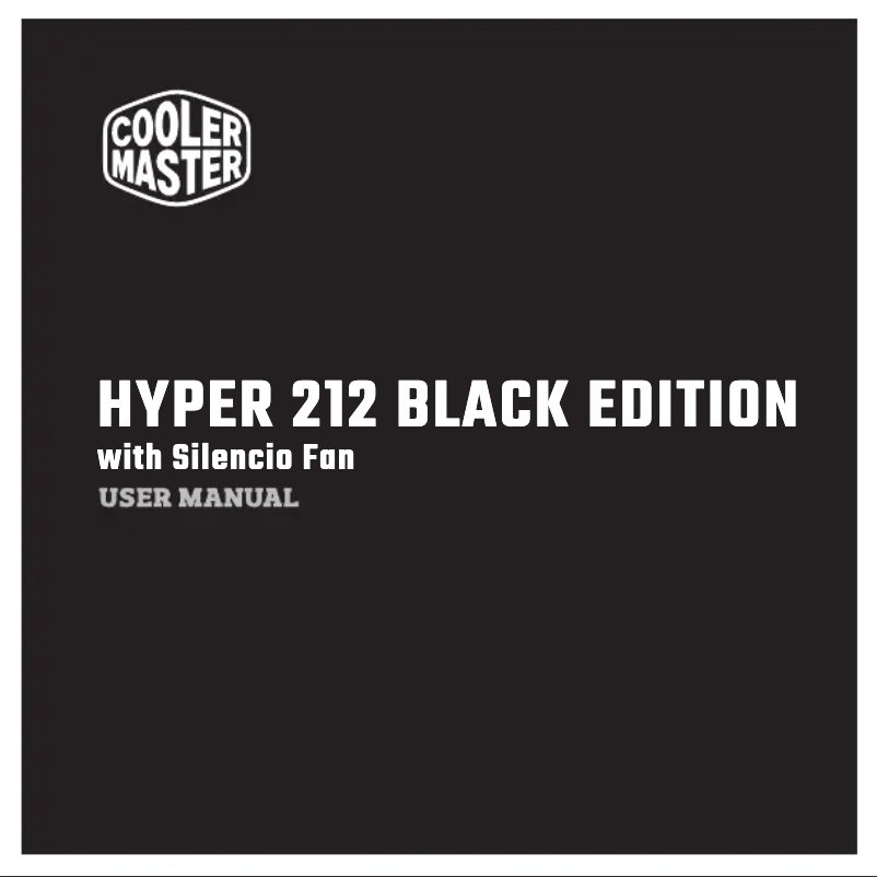 Página 1 del manual Manual de usuario Cooler Master Hyper 212