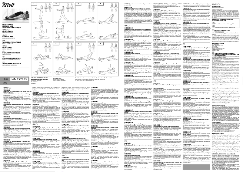 Imagen de la primera página del manual del dispositivo IAN 292885